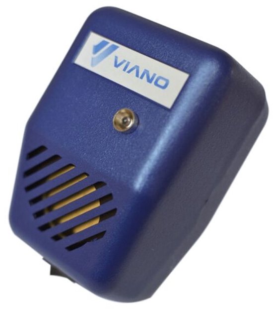 Viano - Ultrasone verjager - knaagdierverjager - zoemer -LED knipperende diode, OD8