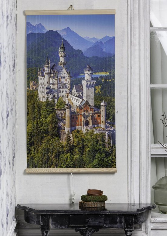 TRIO Infrarood, flexibel verwarmingspaneel TRIO EO400 patroon 9 kasteel - 430W - afmetingen 100x57cm