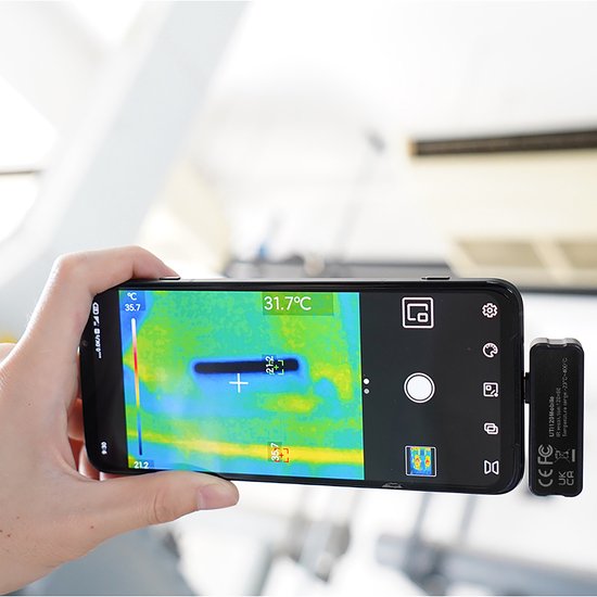 UNI-T UTi120Mobile - Warmtebeeldcamera - Compact - Lichtgewicht - Prijzenswaardig
