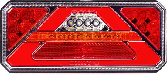 Combinatie LED-achterlicht AMiO RCL-02-L dynamisch, links