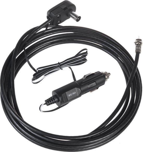 Maclean MCTV-945 omnidirectionele antenne multidirectionele buitenantenne Actieve tv-antenne DVB-T/T2 H.265 HEVC (magneet - 12/24V)
