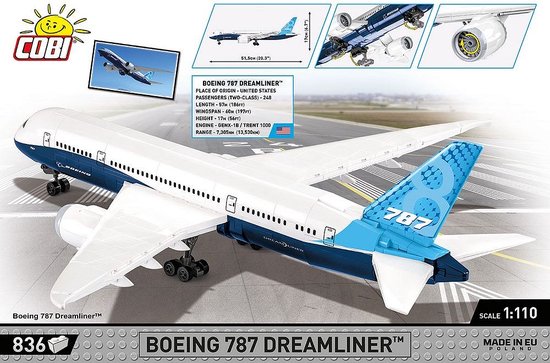 COBI Boeing 787 Droomvliegtuig - COBI-26603