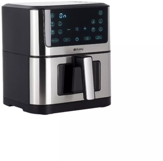 Ruhhy Airfryer XXL 8L – Olievrije Friteuse met 10 Programma's