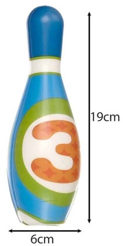 Kruzzel Kinder Bowling Set - Veilig en Kleurrijk Spelplezier voor Kinderen