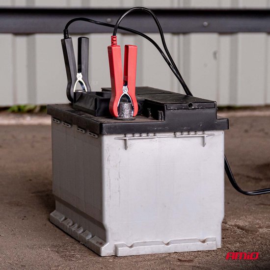 Digitale Acculader 5A 6V 12V Slimme Oplader voor Auto Motor en Boot Loodzuur en LiFePO4