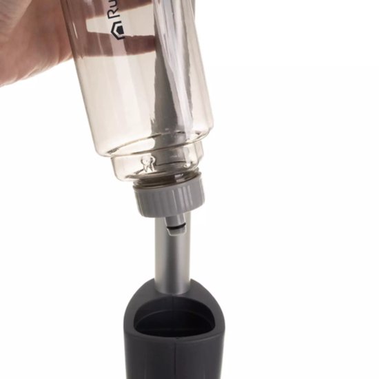 Ruhhy spray mop 600 ml – microvezel dweil met sproeier – 180° draaibaar, 2 doeken