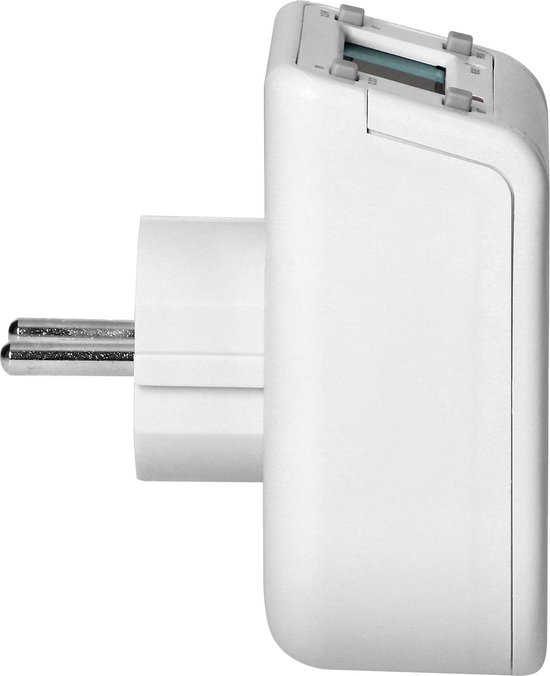 Virone Elektronische Timer Stopcontact – Programmeerbaar tot 7 Dagen – Tijdschakelaar 3680W – Wit