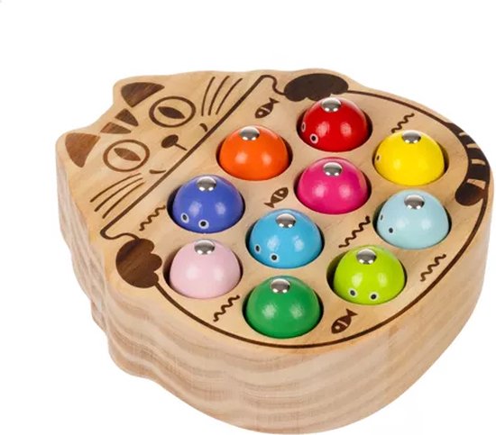 Kruzzel Magnetisch Visspel "Vissen Vangen" - Educatief Speelgoed voor Kinderen