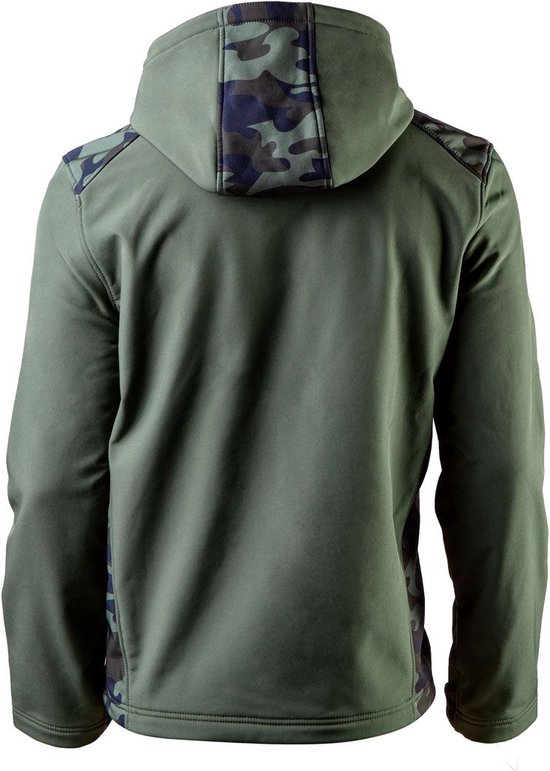 SOFTSHELL JACK CAMO, MAAT XXL