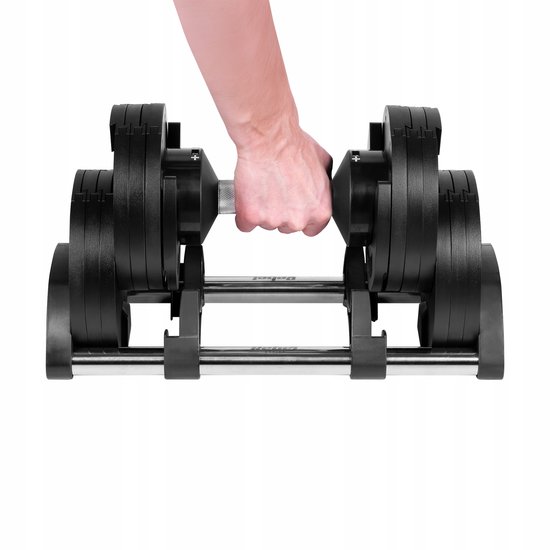 Verstelbare gietijzeren halter 24 kg - Automatische gewichtsverstelling