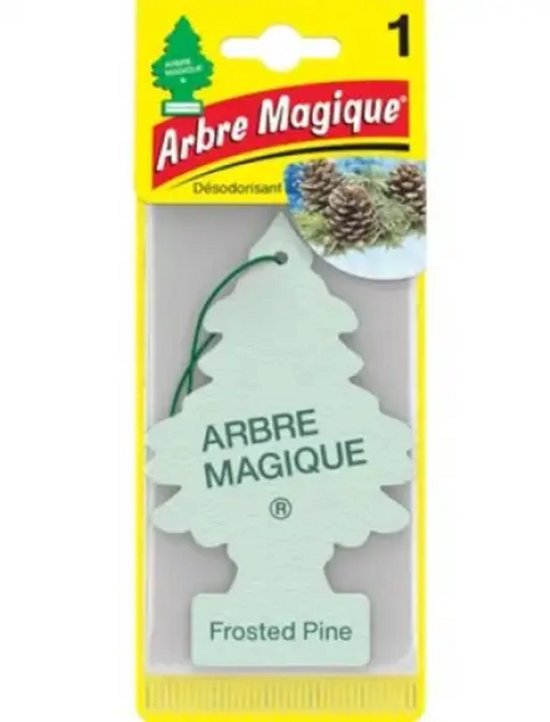 Wonderboom Luchtverfrisser Frosted Pine - auto geurtje - auto parfum - Arbre Magique