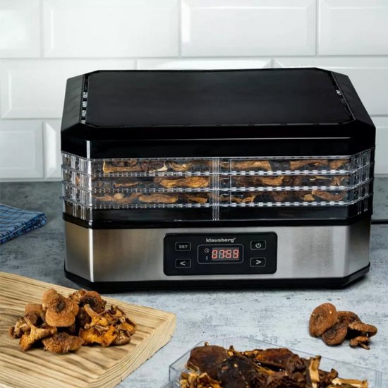 Klausberg KB-7569 - Voedseldroger - 5 Lade - BPA-vrij - 350 W
