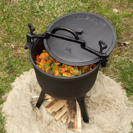 Kinghoff 2233 - geëmailleerde ketel - Gietijzer - 11 liter - 19 kg