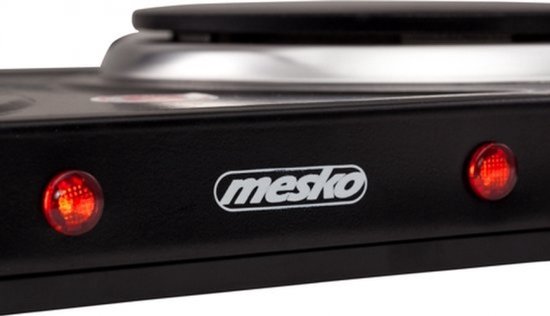 Mesko MS 6509 - Elektrische dubbele kookplaat - 2000 Watt