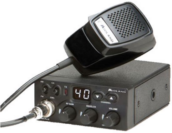 Midland M Zero Plus Station Zwart