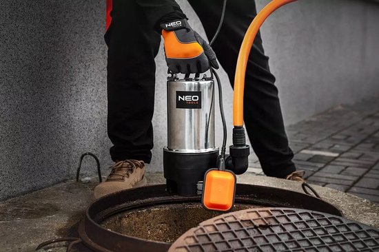 NEO Drukwaterafvoer slang 1" 30m voor dompelpompen, UV-bestendig