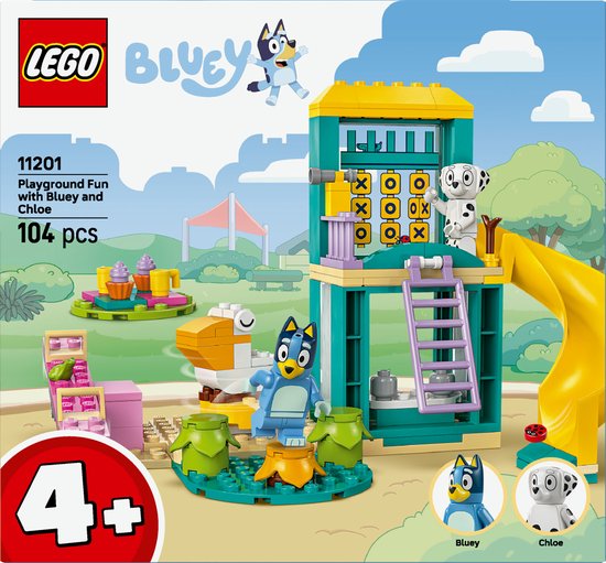 LEGO® Bluey: Bluey en Chloé in de Speeltuin Bouwset - 11201