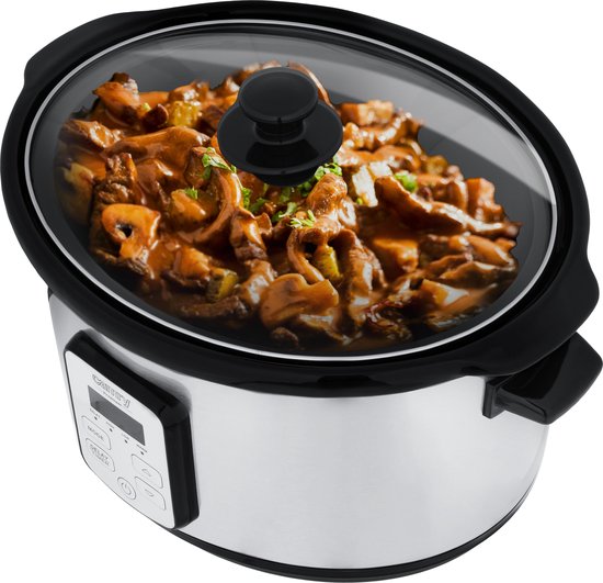 Camry CR 6414 - Slowcooker - 4,7 liter - Led