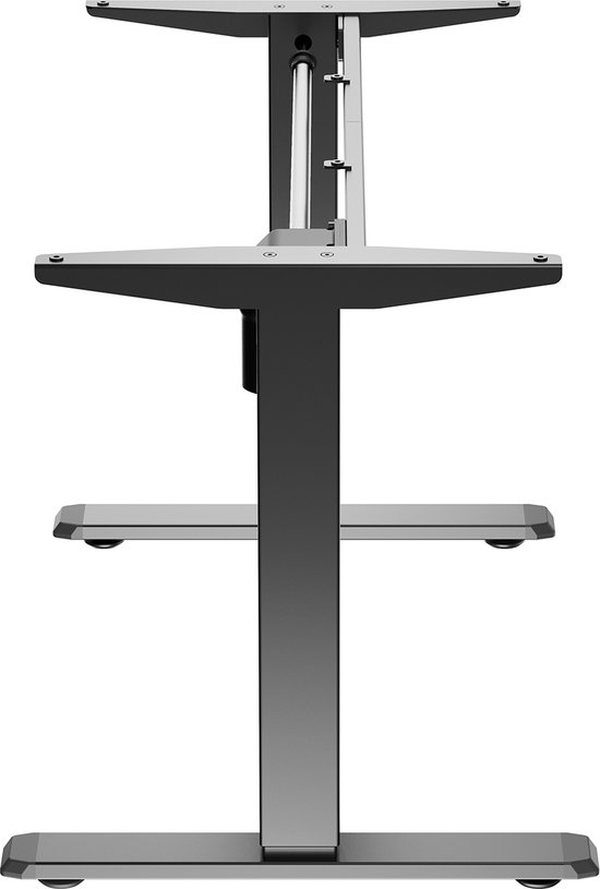 Ergo Office - Elektrisch bureau - 1 motor - Hoogteverstelbaar max1160mm tot 80kg - ER-443