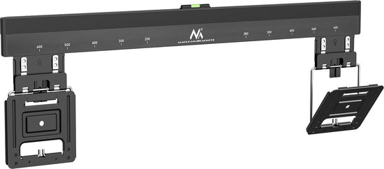 Maclean - TV-beugel - ultraplatte muurbeugel voor TV, 37-80", max VESA 600x400