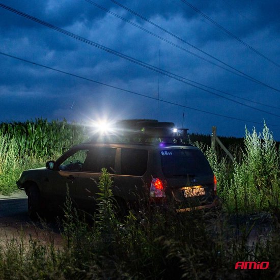 AMiO Krachtige Werklamp AWL20 60LED COMBO 9-36V Verstraler Spot Robuust Offroad