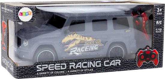 Veilige RC Auto voor Kinderen - CE-gecertificeerd - Met Dinosaurus Design