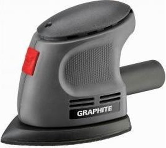 Graphite Mouse Schuurmachine 105w, Hook En Loop Systeem