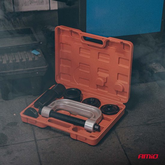 AMiO Kogelgewricht Pers Set 10 Delig - Ball Joint Press Kit voor Auto Ophanging Reparatie