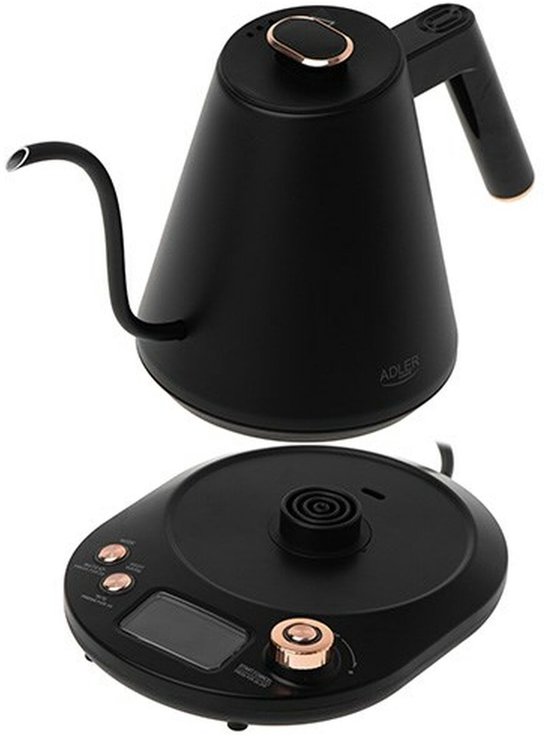 Waterkoker Adler AD 1349 Zwart 1100 W 1 L