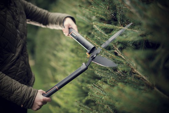 Fiskars Singlestep Heggenschaar - Handmatig - Tuingereedschap - 60 cm - Gehard Staal