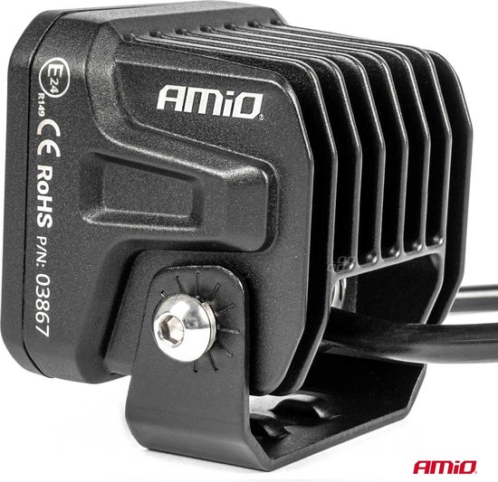 AMiO Krachtige LED-verrijlamp PRO-serie AMiO-03867 Verstraler Spot Robuust Offroad