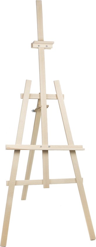 Set van twee Schildersezel van beukenhout - 150 cm