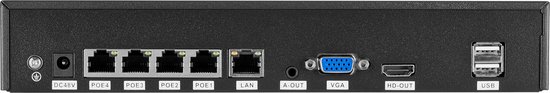 Krüger&Matz Connect C300 - Beveiligingscamera - 5 Mpx - PoE - IR tot 30m