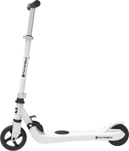 Rebel ZAB0031W - Elektrische ‘Fun Wheels’ step, kids, wit