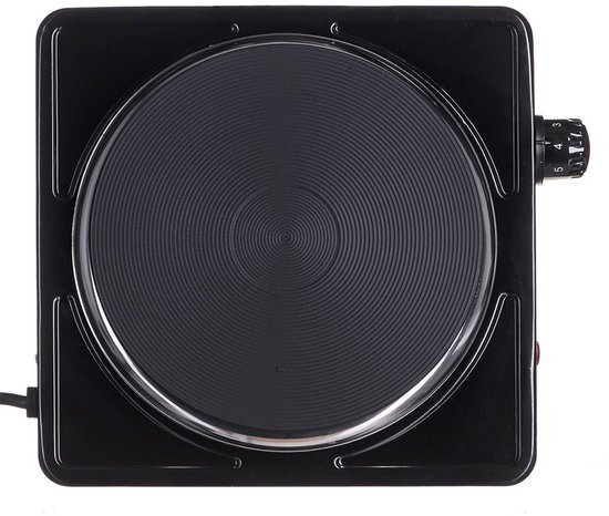 Esperanza EKH002K kookplaat Zwart Gesealde plaat 1 zone(s)