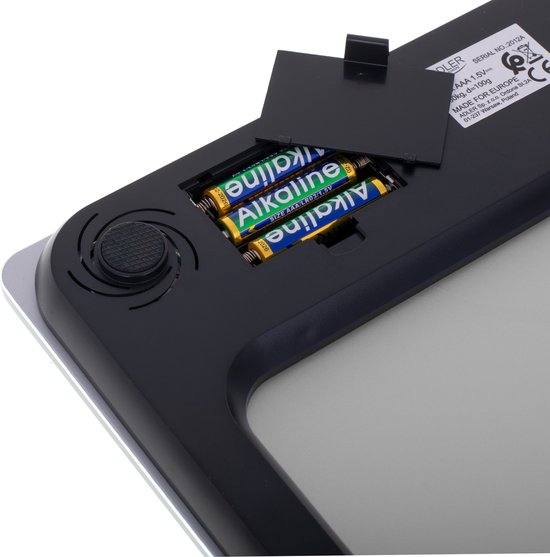 adler AD 8175 - Personenweegschaal - met Led display - 180 kg