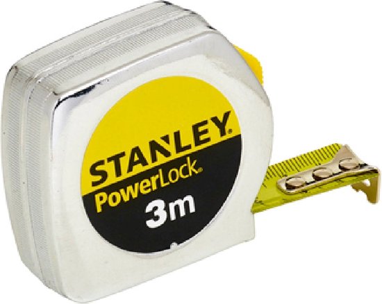 Stanley 0-33-218 PowerLock Classic Rolmaat - 3m x 12,7mm