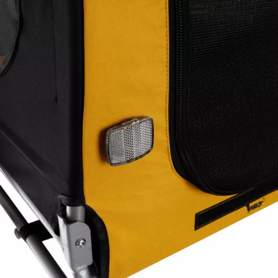 Purlov fietskar hond – grote transportaanhanger – tot 40 kg – comfortabel & veilig