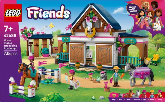 LEGO - Friends 42688 - Paardenstal en Manege
