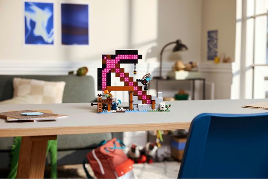 LEGO Minecraft De Pikhouweelmijn Bouwpakket voor Kinderen - 21277