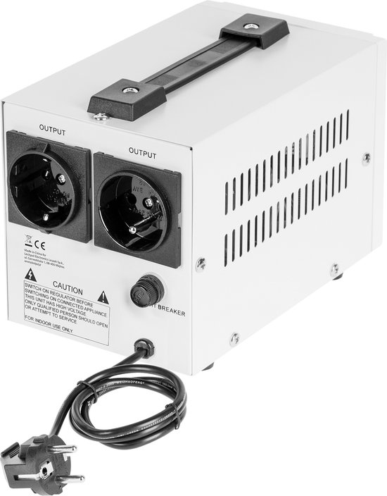 KEMOT SER-500 - Automatische spanningsstabilisator - 150 tot 270 Volt naar 230V