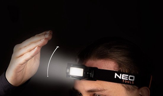 NEO 99-069 Hoof/Zaklamp CREE XPG3 LED Bewegingssensor