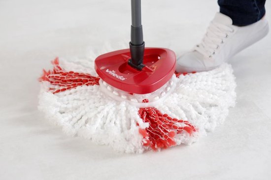 Vileda Turbo 2in1 Vervanging - Set van 2 - Geschikt voor alle centrifugesystemen van Vileda - +20% extra reinigingsvermogen - Voor alle vloeren