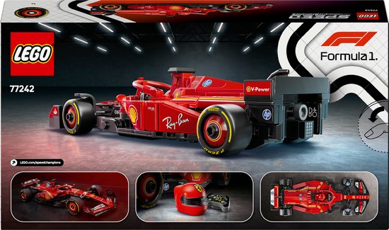 LEGO Speed Champions Ferrari SF-24 F1 Racewagen Set - 77242