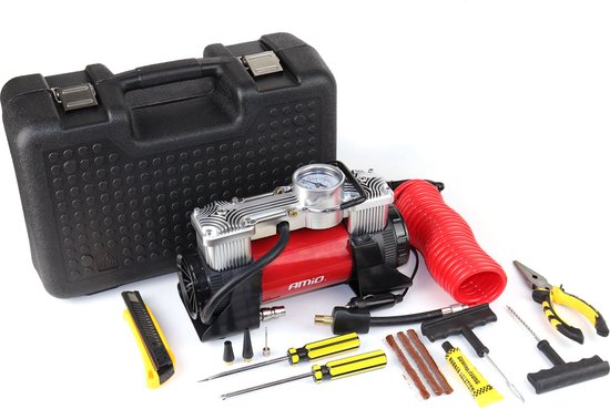 Auto luchtcompressor 2-cilinder - 12V