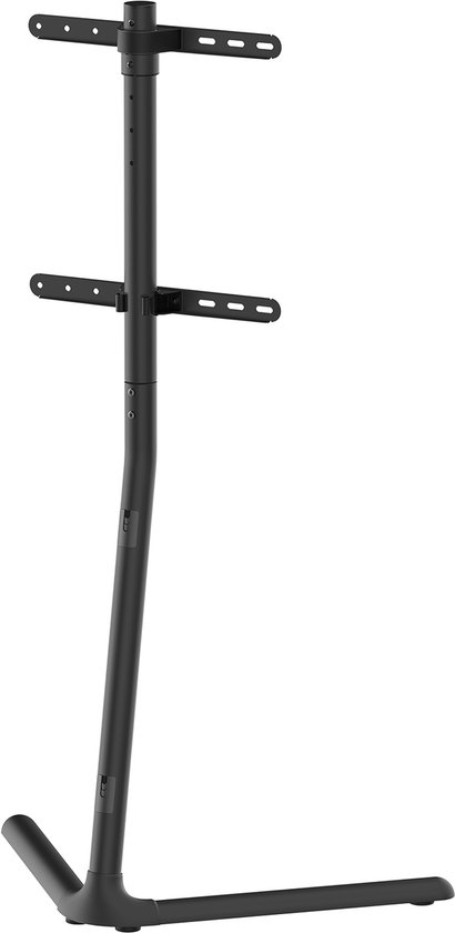 Maclean - TV-statiev - TV-houder - vloersteun voor TV, 32-70" - Vloerstandaard TV steun - max. VESA 400x400, max. 40 kg - MC-494 - Zwart