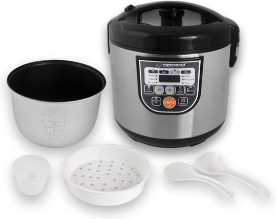 Esparanza - Multicooker - RVS - met Timer
