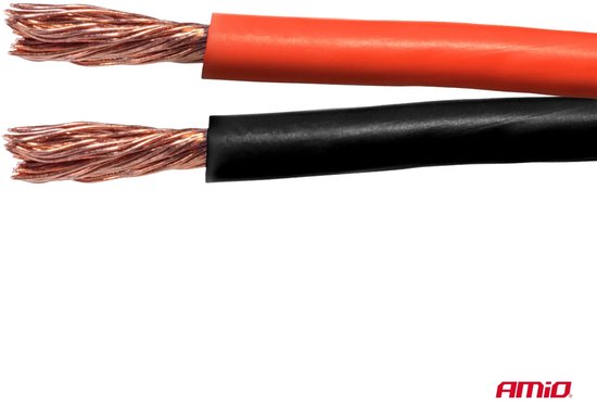 Twee-draads luidsprekerkabel CCA 2x2,5mm2 50m 12,5A