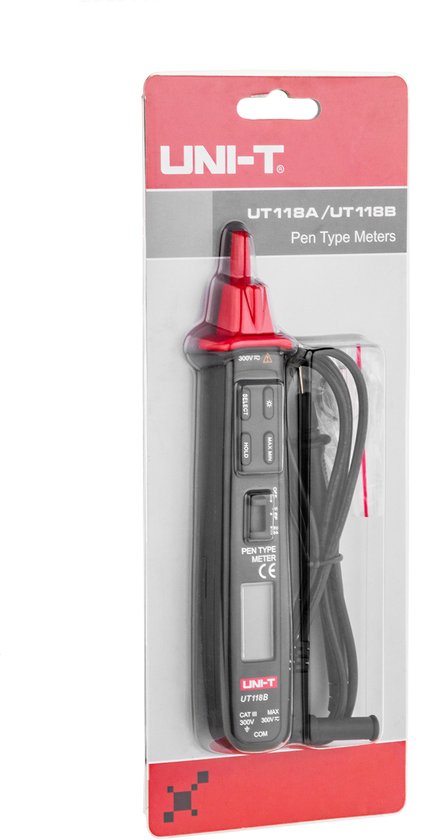 Uni-T UT118B - Multimeter - Compact en Veelzijdig - Automatische Bereikswijziging - Elektrisch Velddetectie