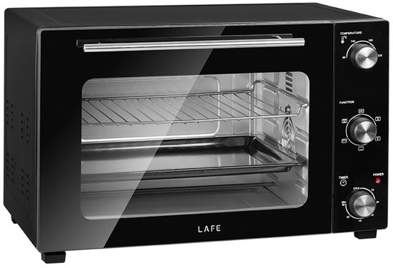Lafe - Elektrische oven - Inhoud 48 l - vermogen 1800 W - hetelucht, HeatMaster